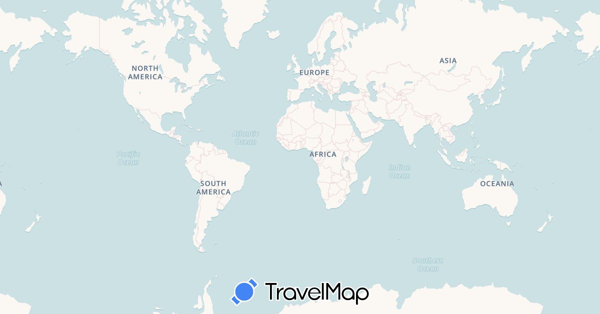 TravelMap itinerary: driving, bus, plane, train in Fiji, Indonesia, Malaysia, New Caledonia, Solomon Islands, Singapore, Thailand, Vanuatu, Wallis and Futuna (Asia, Oceania)